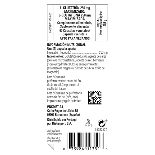 Solgar Reduced L-Glutathione 250 mg, 60