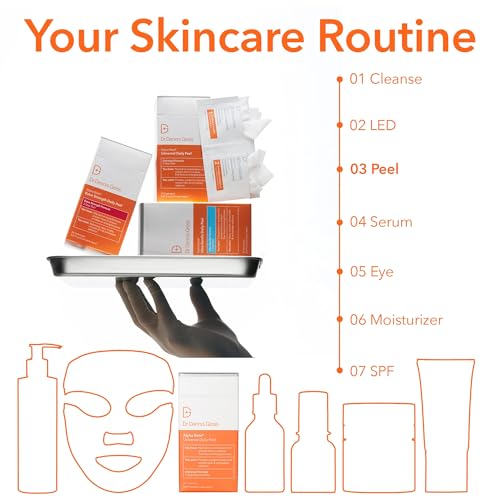 Dr Dennis Gross Alpha Beta Universal Daily Peel: for Uneven Tone or Texture and Fine Lines or Enlarged Pores, (5 Treatments)