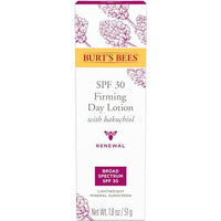 Thumbnail for Burt's Bees Renewal SPF 30 Firming Day Face Lotion With Bakuchiol, Sunscreen Face Lotion With Natural Retinol Alternative, 98 Percent Natural Origin Skin Care, 1.8 oz. Tube