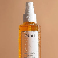 Thumbnail for OUAI Wave Spray Travel Size - Coconut Oil & Rice Protein Texturizing Mist for Beach Waves, Volume & Shine - Paraben-Free, Safe for Color & Keratin-Treated Hair (1.7 fl oz)