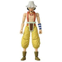 Thumbnail for BANDAI Anime Heroes One Piece Figures Usopp Action Figure, 17cm Articulated Usopp Anime Figure with Extra Accessories, One Piece Action Figures Pirate Toys Range, Excellent Anime Gift, (37005)
