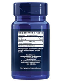 Thumbnail for Life Extension Lithium, 1000 mcg – Lithium Orotate – Helps Maintain Cognitive Function & Memory – Low-Dose Formula – Non-GMO, Gluten-Free, Vegetarian – 100 Capsules