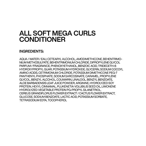Redken All Soft Mega Curls Conditioner | For Extremely Dry Hair | For Curly & Coily Hair | Nourishes & Softens Severely Dry Hair | With Aloe Vera | 33.8 Fl Oz