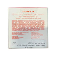 Thumbnail for Tower 28 BeachPlease Cream Blush + Tinted Lip Balm - Multi-Use Lip Tint + Dewy Blush for Cheeks With Aloe Vera + Green Tea - Vegan, Non-Comedogenic Makeup for Sensitive Skin - Happy Hour (0.16 oz)