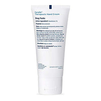 Thumbnail for CeraVe Therapeutic Hand Cream for Dry Cracked Hands With Hyaluronic Acid and Niacinamide, Fragrance Free 3 Ounce