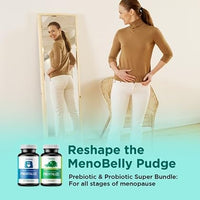 Thumbnail for BB Company Slim Gut Bundle | Menopause Prebiotics and Probiotics for Women | Gut Vitamins for Digestive Health | Supports Joint Health & Sexy Midsection | Provitalize & Previtalize | 30 Day Supply