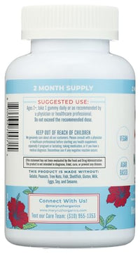 Thumbnail for Kids Magnesium Citrate Gummies by MaryRuth's | 2 Month Supply | Sugar Free | Calm Magnesium Gummies for Kids 2+ | Bone Health | Calcium Absorption | Essential Mineral | Vegan | 60 Count