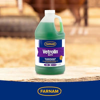 Thumbnail for Farnam Vetrolin Bath, Ultra-Hydrating Argan Oil Conditioning Shampoo, Enhances Shine, Soothes Dry Skin, for Horses and Dogs, 64 oz.