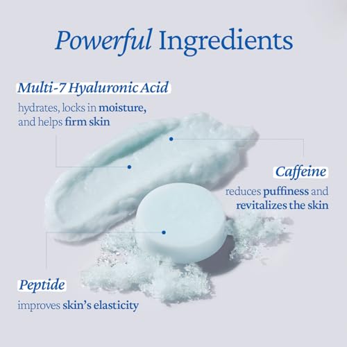 belif Super Drops Multi-7 Hyaluronic Frozen Serum - Hydrating, Soothing, Depuffing Serum with Peptides & Caffeine, Enhances Skin Elasticity, Korean Skincare, 5mlx9EA