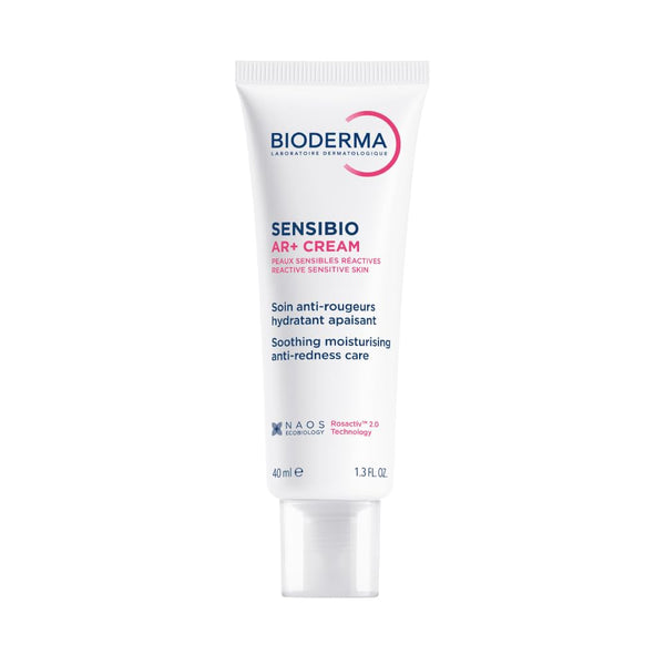 Bioderma Sensibio AR+ Cream, Facial Redness Relief Lotion for Sensitive Skin, Soothing and Moisturizing Care