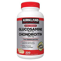 Thumbnail for Kirkland Extra Strength Glucosamine 1500 mg Chondroitin 1200 mg 220 Tablets
