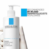 Thumbnail for La Roche-Posay Toleriane Hydrating Gentle Face Cleanser, Daily Facial Cleanser with Niacinamide and Ceramides for Sensitive Skin, Moisturizing Face Wash for Normal to Dry Skin, Fragrance Free