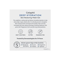 Thumbnail for Cetaphil Deep Hydration Skin Restoring Water Gel with Hyaluronic and Polyglutamic Acid, Face Moisturizer, 72 Hour Hydration, For Dry, Dehydrated Sensitive Skin, Fragrance Free, 1.7 oz, Fragrance Free