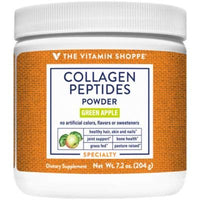 Thumbnail for Collagen Peptides Powder - Supports Hair, Skin Nails, Bones & Joints - Grass Fed & Pasture Raised, Green Apple (30 Servings)