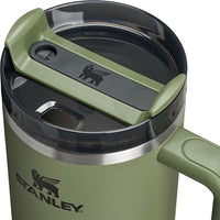 Thumbnail for Stanley Quencher H2.0 Tumbler with Handle and Straw 40 oz | Flowstate 3-Position Lid | Cup Holder Compatible for Travel | Insulated Stainless Steel Cup | BPA-Free | Dried Pine