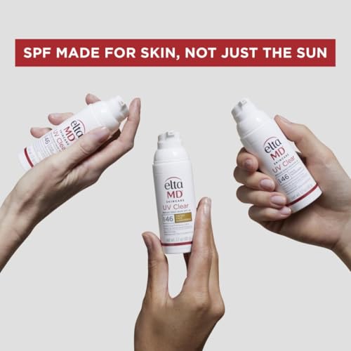 EltaMD UV Clear, UV Clear Tinted Duo Kit, Face Sunscreen SPF, Tinted and Untinted Broad Spectrum Protection for Sensitive Skin
