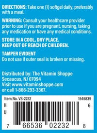 Thumbnail for The Vitamin Shoppe Beta-Carotene 3,000 MCG (Vitamin A), Antioxidant Support for Vision & Immune Health (100 Softgels)