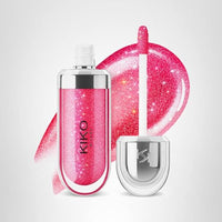 Thumbnail for Kiko Milano 3D Hydra Lip Gloss – High Shine, Hydrating, Plumping, Non-Sticky, Moisturizing Lip Makeup – 10 Sparkling Strawberry – 6.5ml