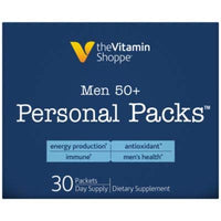 Thumbnail for Men's 50+ Personal Multivitamin Packs, Supports Men's Health, Energy Production and Immune, (30 Single Serving Packets) by the Vitamin Shoppe