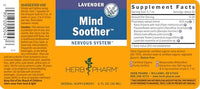 Thumbnail for Herb Pharm Certified Organic Mind Soother, Lavender, Liquid Herbal Formula, 1 Fl Oz