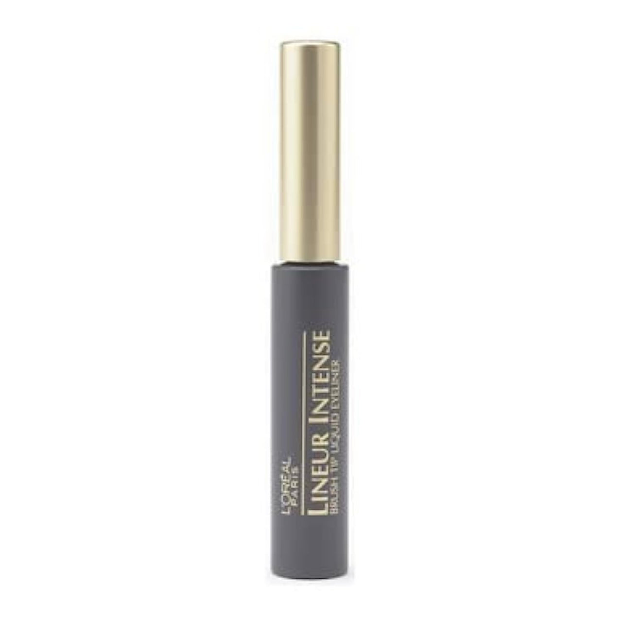 L'Oreal Paris Makeup Lineur Intense Brush Tip Liquid Eyeliner, Black, 0.24 fl oz.