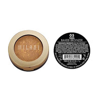 Thumbnail for Milani Bronzer Powder - Baked Bronzer Made in Italy, Bronzing Shimmer Highlighter Makeup for Contour -Soleil