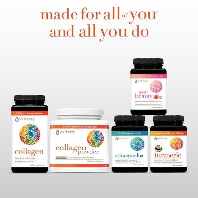 Youtheory Total Beauty, Hibiscus and Cucumber Botanical Blend. 90 Capsules