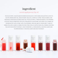 Thumbnail for NOONI Korean Lip Oil - Applepeony | Long-Lasting, Moisturizing, Plumping, Revitalizing for Dry Lips, Waterproof, No Peel Off, Hydrating, Stocking Stuffers, Cute Stuff, 0.12 FL Oz