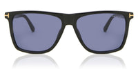 Image 1 of Tom Ford FLETCHER FT 0832 Shiny Black/Blue 57/15/145 men Sunglasses