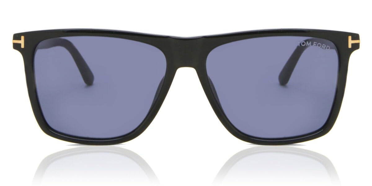 Tom Ford FLETCHER FT 0832 Shiny Black/Blue 57/15/145 men Sunglasses