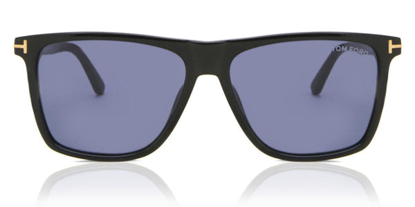 Tom Ford FLETCHER FT 0832 Shiny Black/Blue 57/15/145 men Sunglasses