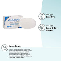 Thumbnail for Vanicream Cleansing Bar | Fragrance, Gluten and Sulfate Free | For Sensitive Skin | Gently Cleanses and Moisturizes | 3.9 Ounce | Pack of 12