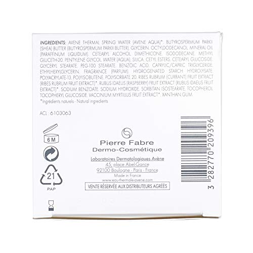 Avène RICH Revitalizing Nourishing Cream, Ultra Nourishing Face Moisturizer, Non-comedogenic 1.6 Fl Oz