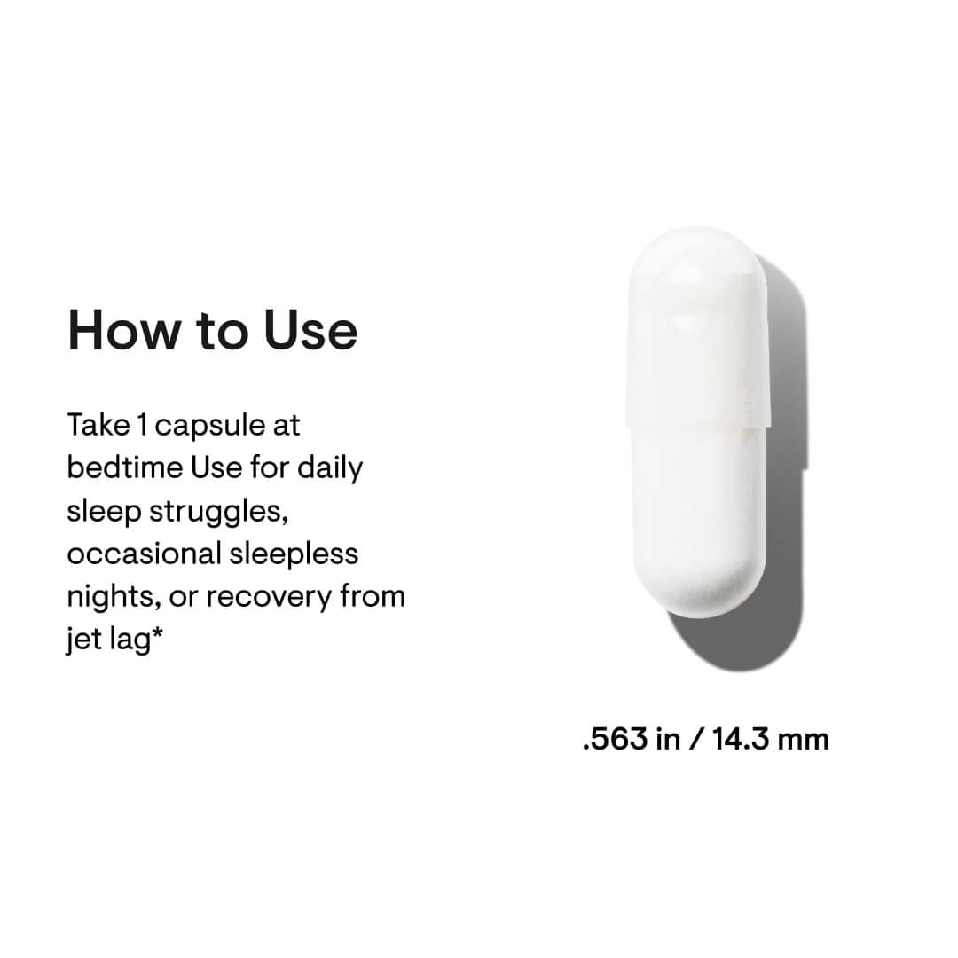 THORNE - Sleep Support Duo - Magnesium Bisglycinate Powder + Melaton-3 for Restful Sleep - 60 Servings