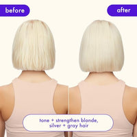 Thumbnail for amika bust your brass toning + strength repair mask, 250ml