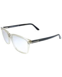 Eyeglasses Tom Ford FT 5479 -B 020 grey/other, Transp. Grey W. Grey Striped Blue Horn Temples/ Bl, 56/16/145