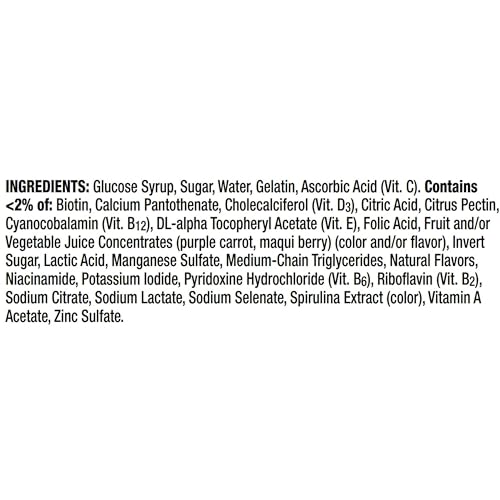 Centrum MultiGummies Gummy Multivitamin for Men, Multivitamin/Multimineral Supplement with Selenium, Antioxidants and Vitamin D3, Assorted Fruit Flavor - 170 Count
