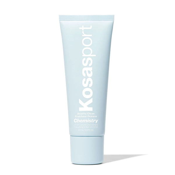 Kosas Chemistry Deodorant - Aluminium and Baking Soda Free + BO-Fighting AHA Serum that Exfoliates, Softens, and Nourishes the Skin, (Beachy Clean)