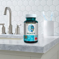 Thumbnail for NEURIVA Plus Brain Supplement for Memory,Focus & Concentration+Cognitive Function with Vitamins B6 & B12 and Clinically Tested Nootropics Phosphatidylserine and Neurofactor,50ct Strawberry Gummies