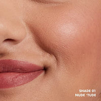 Thumbnail for NYX PROFESSIONAL MAKEUP Sweet Cheeks Soft Cheek Tint, Cream Blush - Nude'Tude