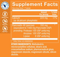 Thumbnail for The Vitamin Shoppe Pancreatin 500MG, Natural Digestive Enzyme Supplement, Supports Digestion of Fats, Protein, Carbohydrates (100 Tablets)