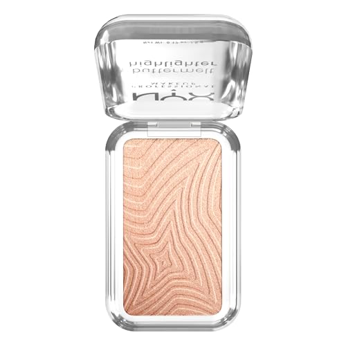 NYX PROFESSIONAL MAKEUP Buttermelt Highlighter, Powder Highlighter Makeup, With Up to 12H Wear and High Impact Glow - 10 Glaze It Butta (Light Bronze)