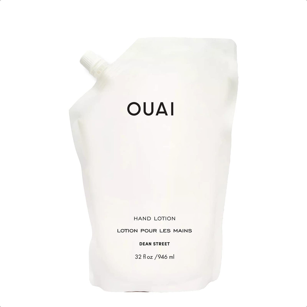 OUAI Hand Lotion Refill - Daily, Lightweight, Hydrating Lotion for Dry Skin - Made with Avocado, Rosehip and Jojoba Oil to Lock in Moisture - Never Greasy (32 Fl Oz)