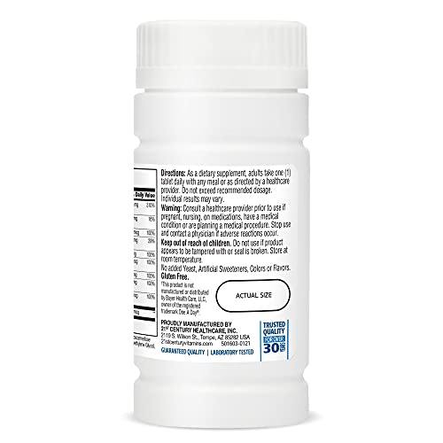 21st Century One Daily Men's Health Tablets, 100 Count