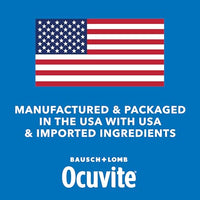 Thumbnail for Ocuvite 50+ Eye Vitamin & Mineral Supplement, Multivitamin for Vision & Ocular Health with Omega-3, Zinc, Vitamins C & E, Lutein & Zeaxanthin, Zinc Supplements for Women and Men, 50 Softgels