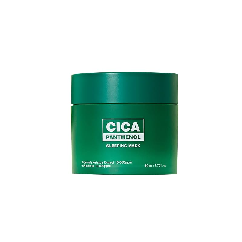 SNP CICA Panthenol Moisturizing Cream | Overnight Face Cream | Soothing, Moisturizing, and Hydrating Facial Mask with Hyaluronic Acid | Korean Skin Care Overnight Moisturizer | 2.70 Fl Oz