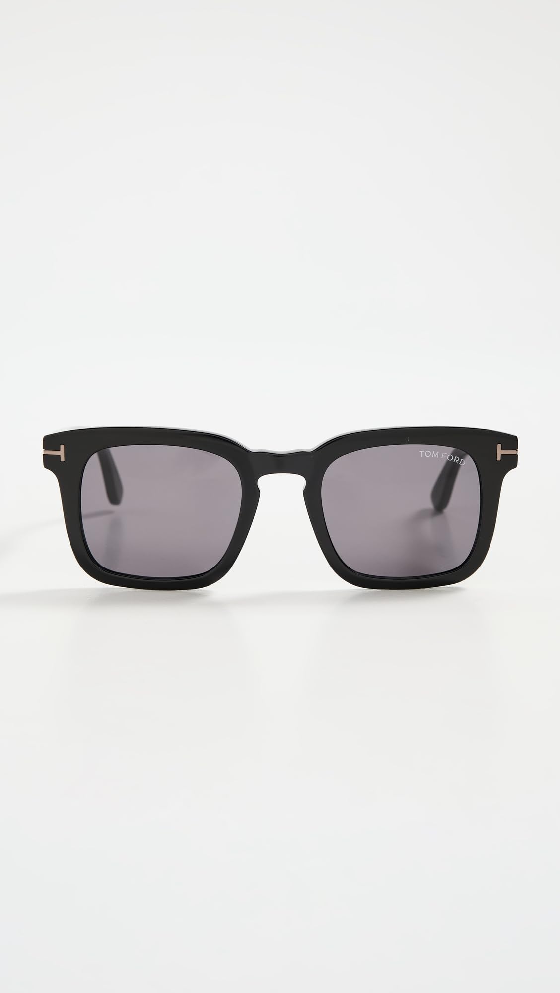 Tom Ford Women's Dax Sunglasses, Shiny Black/Smoke, One Size