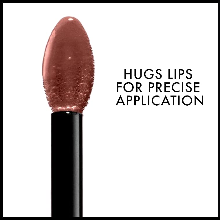 NYX PROFESSIONAL MAKEUP Lip Lingerie XXL Matte Liquid Lipstick - Low Cut (Warm Brown Nude)