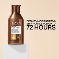Thumbnail for Redken All Soft Mega Curls Conditioner | For Extremely Dry Hair | For Curly & Coily Hair | Nourishes & Softens Severely Dry Hair | With Aloe Vera | 10.1 Fl Oz
