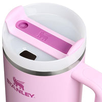 Thumbnail for STANLEY Quencher H2.0 Tumbler with Handle and Straw 40 oz | Flowstate 3-Position Lid | Cup Holder Compatible for Travel | Insulated Stainless Steel Cup | BPA-Free | Cherry Blossom